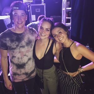 Black high neck crop top with leather detail